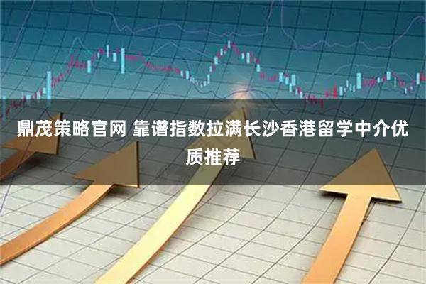 鼎茂策略官网 靠谱指数拉满长沙香港留学中介优质推荐